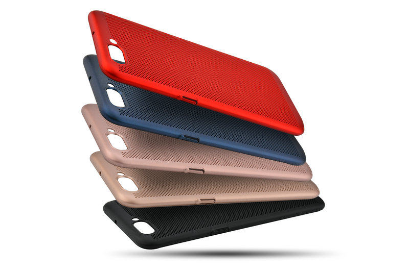 适用于oppoa59s手机壳a59t保护套a59m手机套散热硬磨砂网保护壳男