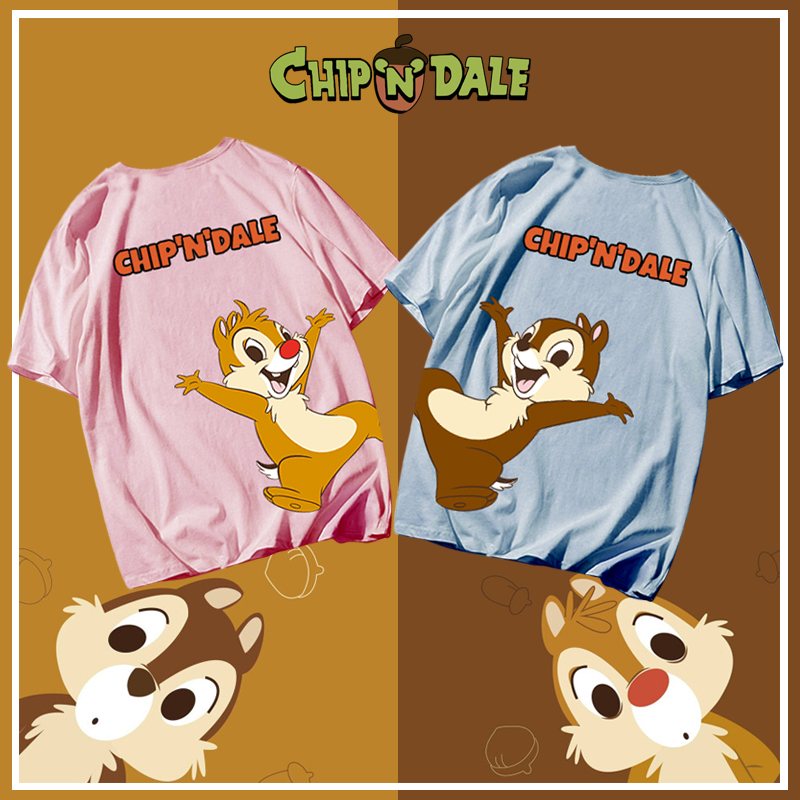 联名栗名蒂蒂纯棉透气短袖t