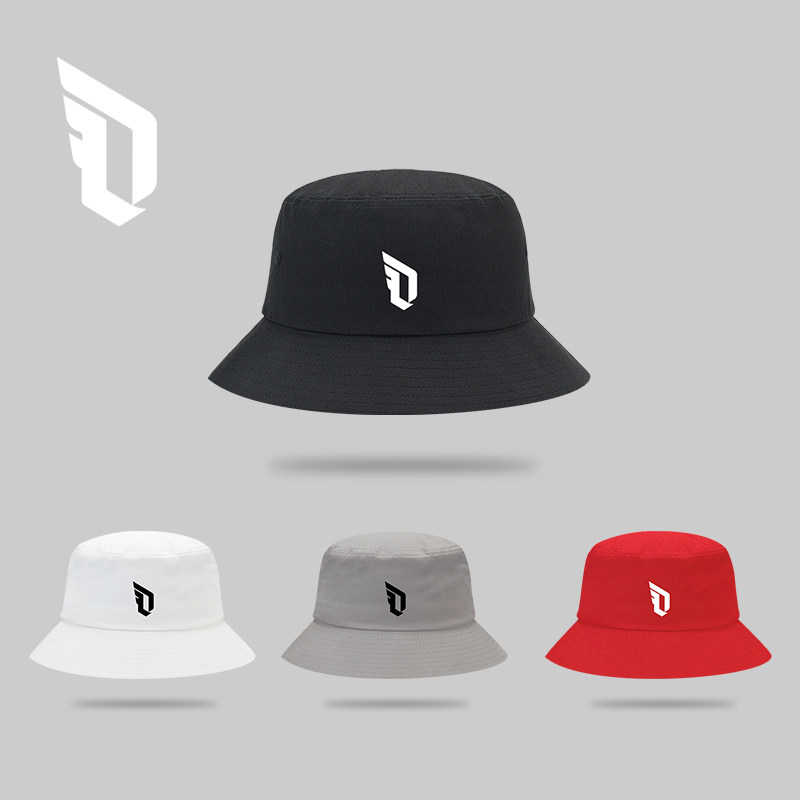 利拉德lillard篮球运动遮阳帽开拓者时尚百搭防晒太阳帽渔夫帽潮