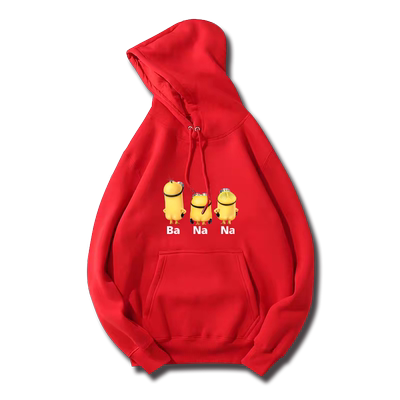 小黄人联名男女抖音加绒ins卫衣