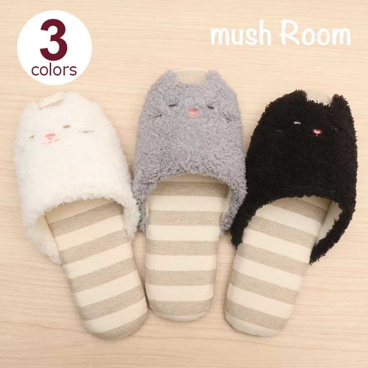 可爱猫咪四季女士软底居家鞋拖鞋