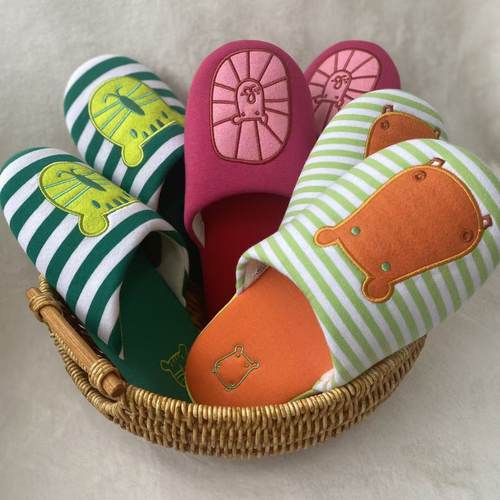 纯棉舒适女款软底室内居家鞋