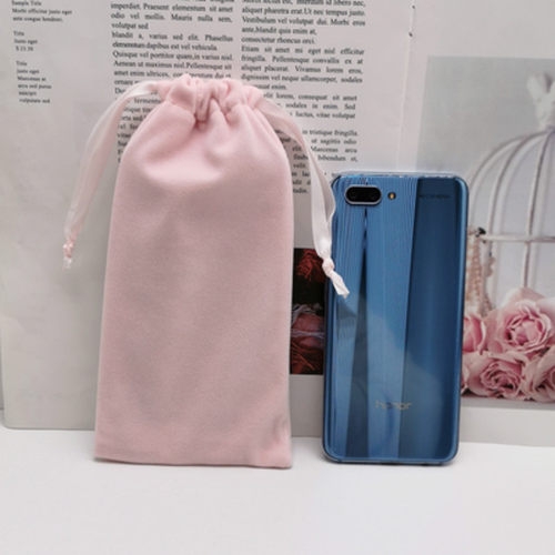 适用OPPO防尘绒布袋手机套