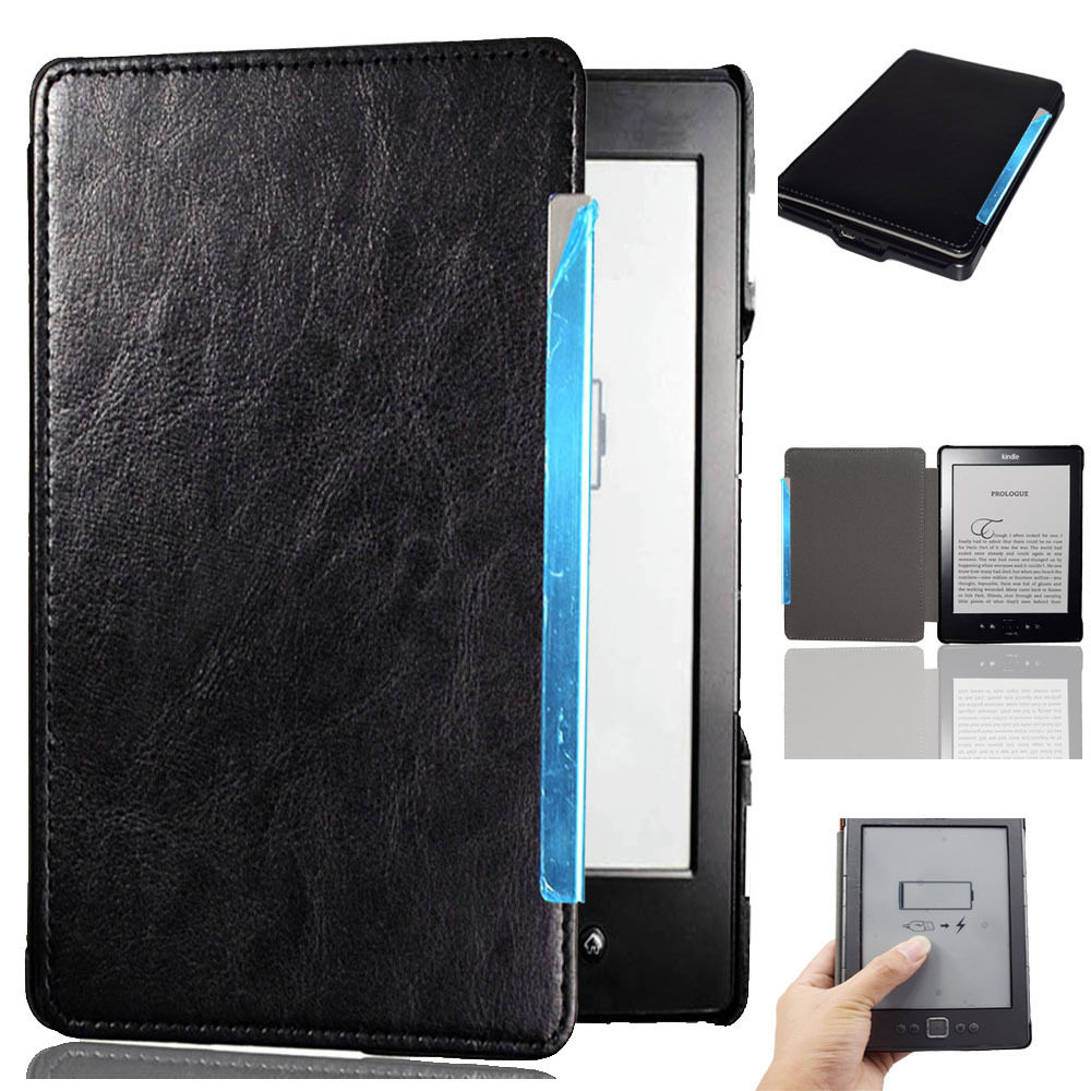 现货适用亚马逊Kindle皮套Kindle4保护套Kindle 5保护壳K45磁吸