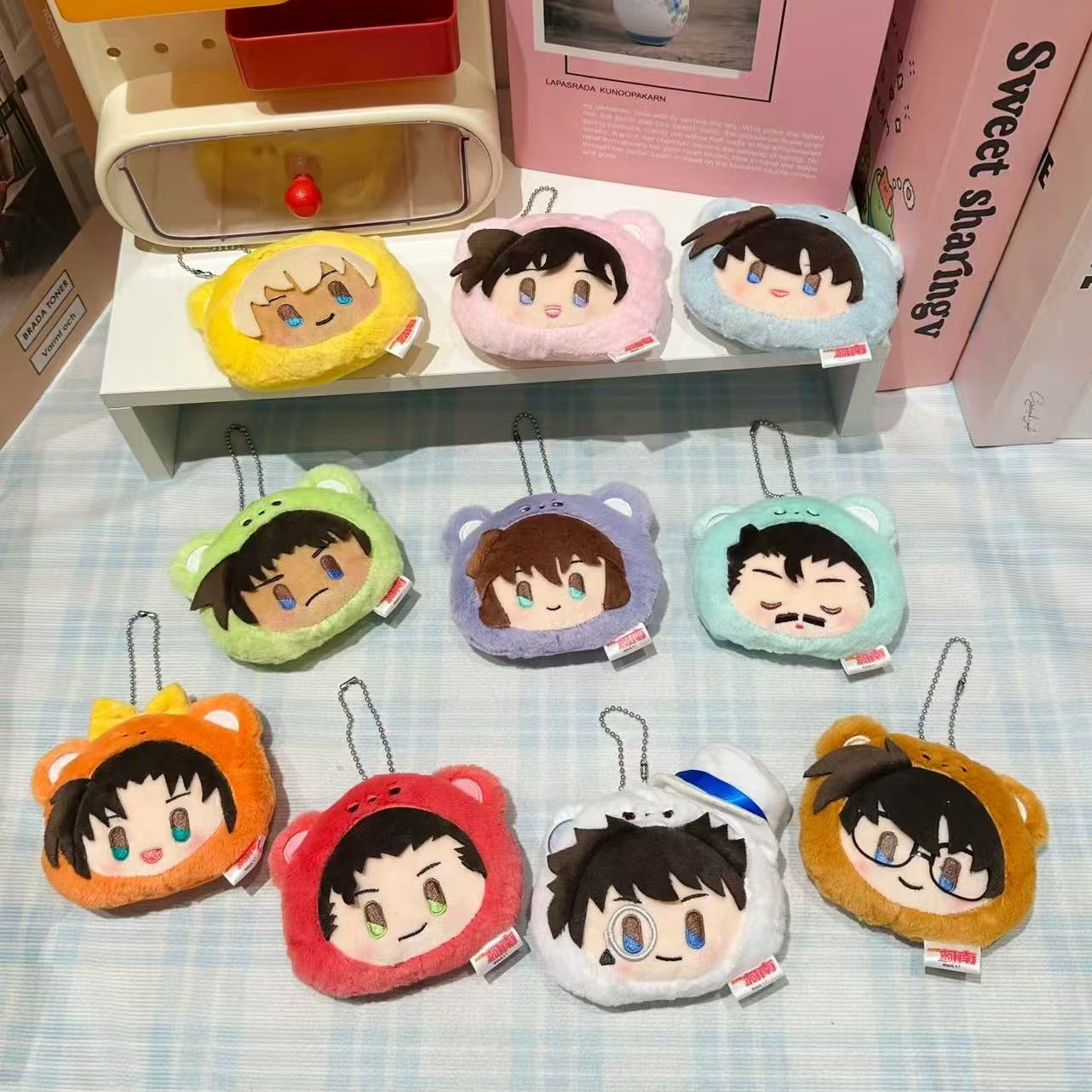 名侦探柯南熊熊侦探大头挂件