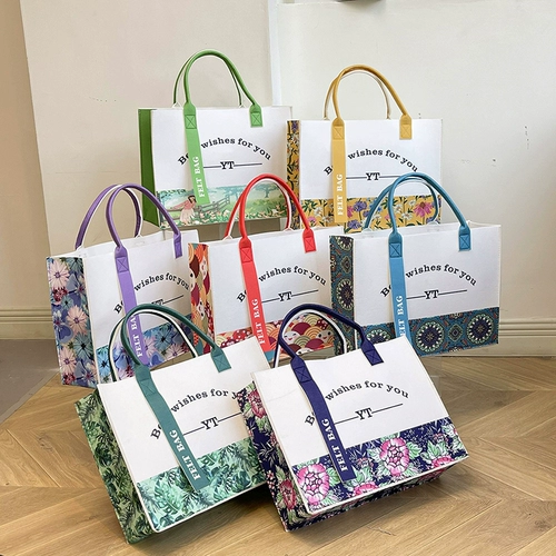 Вместительная и большая сумка для хранения, шоппер, делается под заказ, с печатью вашего логотипа, подарок на день рождения