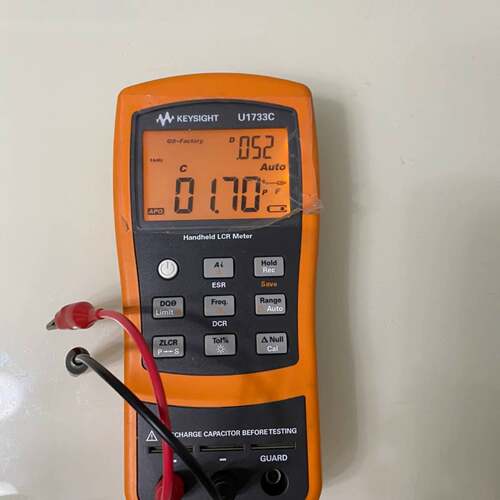 维修keysight U1733C 100k， ，，，是德手持电桥无拆无修功能?