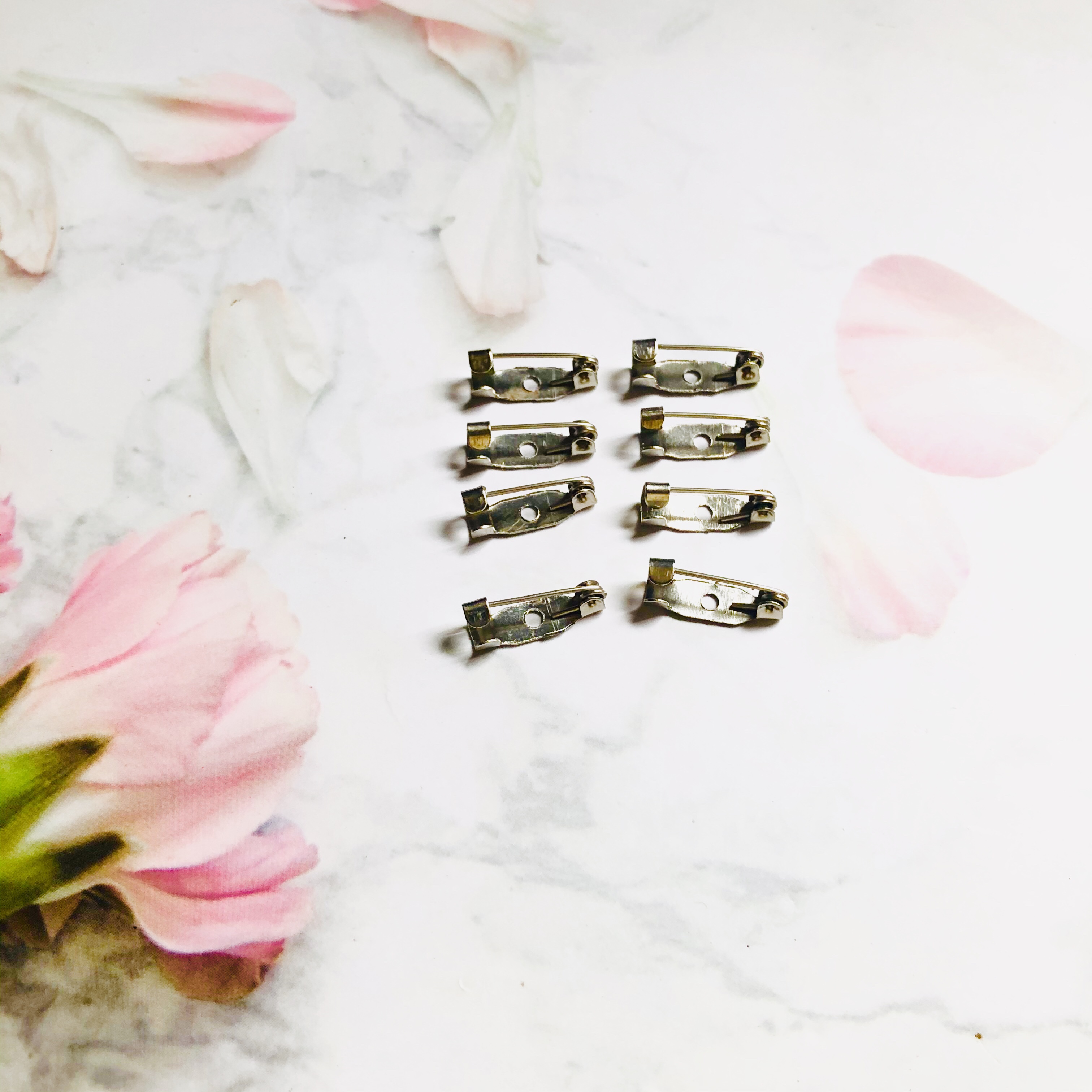 超小娃用1.5cm保险别针 安全别针 胸针底托 手工DIY材料BJD