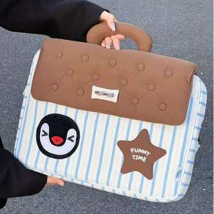 双肩包大容量书包16笔记本电脑可爱新款 通勤背包百搭14发完