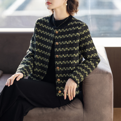 小个子妈妈短款春秋外套50岁中老年人女士春装上衣服洋气2026新款