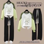 初高中生时尚 设计感宽松减龄穿搭一整套 休闲风显瘦套装 女春秋新款