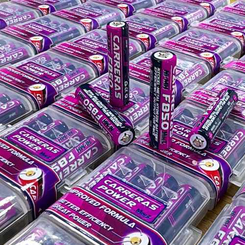 CARRERAS POWER MINI-Z 7号紫电 1.25V 850Mah高性能镍氢充电电池