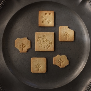 2026马年马到成功曲奇饼干模具北欧马术圆角方形树干翻糖烘培工具