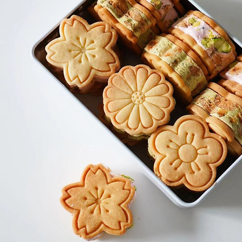 PLA塑料日式花朵樱花向日葵