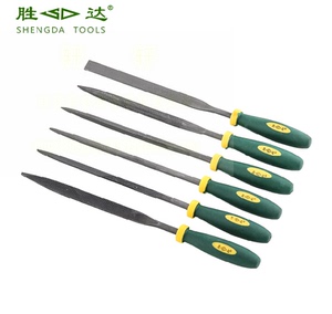 。胜达工具 6件套什锦锉 整形钢锉刀 三角半圆平头扁锉方锉木工锉