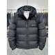 2025新款 冬季 加厚连帽立领棉衣外套男士 保暖面包服羽绒棉服夹克男