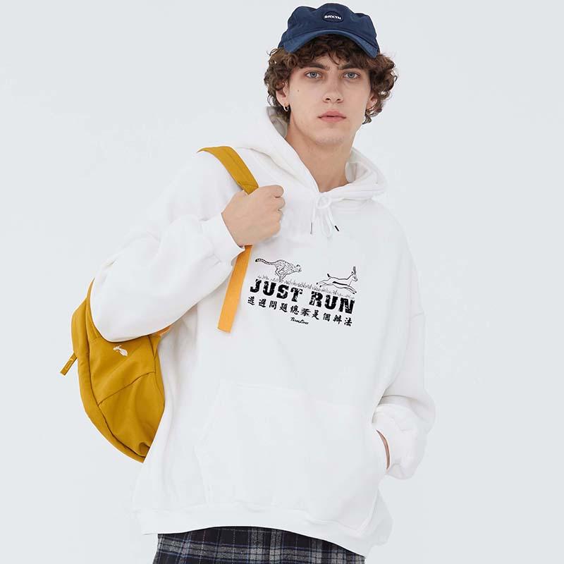 众生相美式潮牌秋冬2025新款卫衣连帽男宽松百搭珠地亮片情侣外套