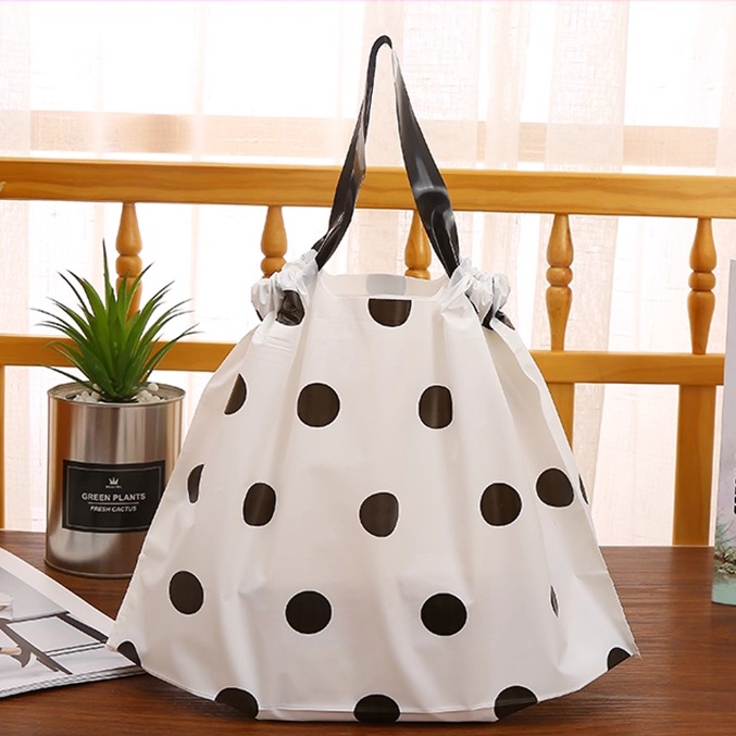 加厚塑料袋磨砂手提外卖定制童装