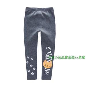 非常小鱼2016秋季童装36793女童打底裤童装裤子90-120满百包邮