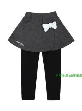 秋冬女童裙式打底裤满百包邮