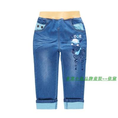 童装秋季仿牛仔休闲长裤满百包邮