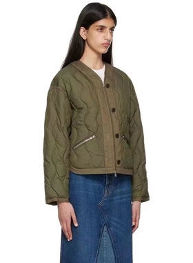 原厂原D2023新款3.1Phill*女微标飞行员双色棉服夹克外套秋冬女