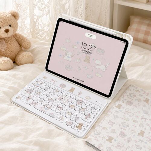 morock键盘保护套iPadair678适用苹果新款保护套pro11蓝牙键盘一体带笔槽iPadair5/4平板电脑10.9英寸硬壳