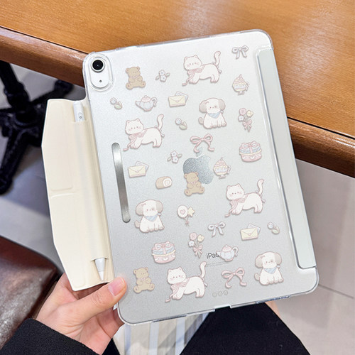 适用ipad11代保护壳肤感三折