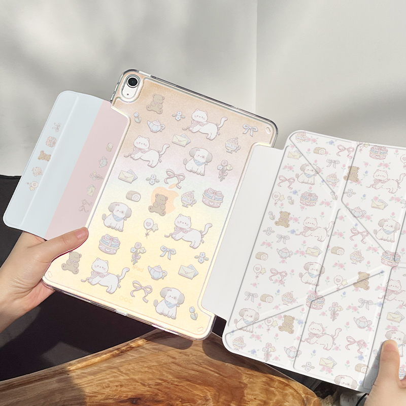 华为平板镂空笔槽磁吸分离