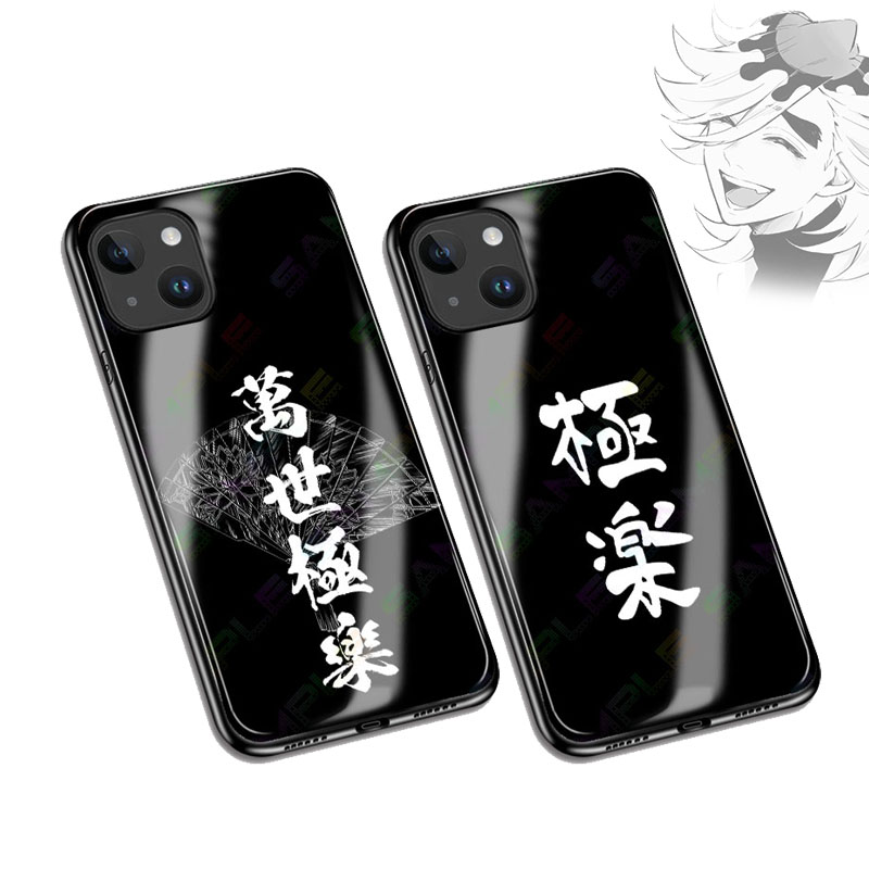 童磨手机壳万世极乐鬼灭之刃动漫苹果iphone华为OPPO三星小米vivo