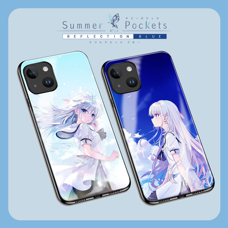 Summer Pockets鸣濑白羽手机壳苹果iphone16华为OPPO三星小米vivo