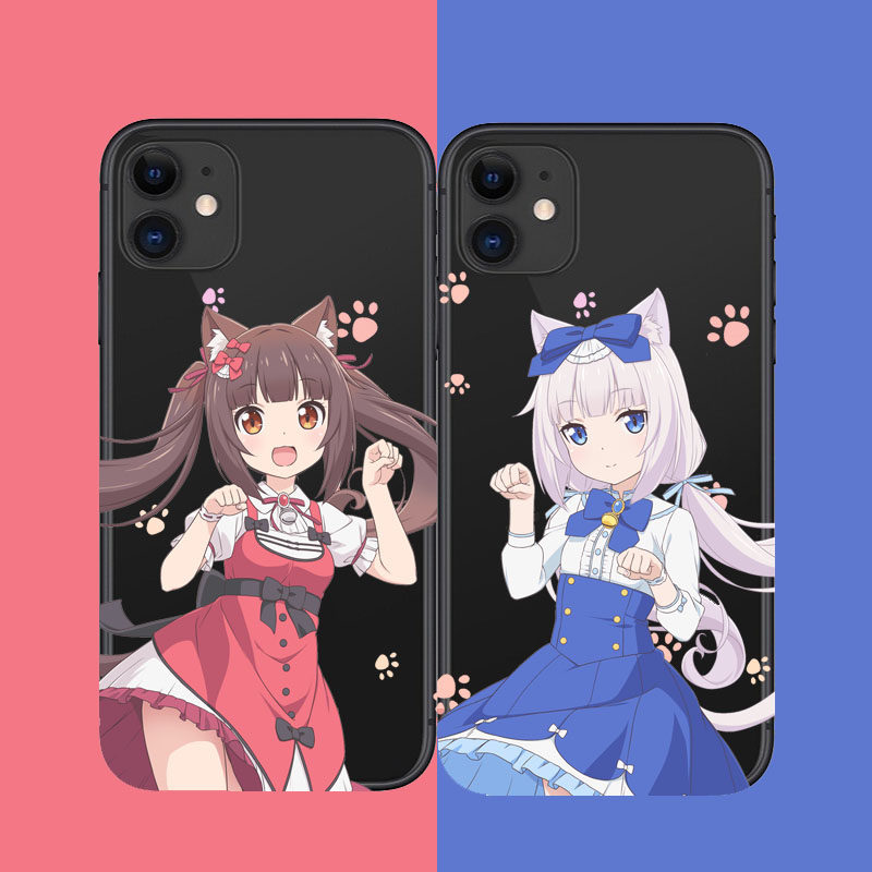 猫娘乐园手机壳nekopara巧克力与香子兰动漫游戏周边苹果14promax