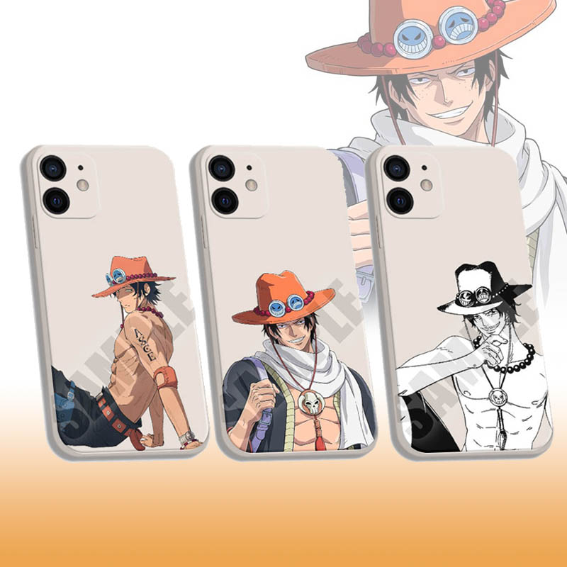 艾斯手机壳海贼王软壳二次元苹果iphone华为OPPO荣耀一加vivo小米