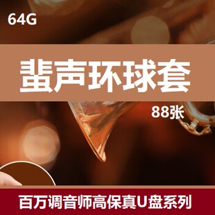 蜚声环球系列真无损高保真经典港台音乐小巧优盘音乐U盘车载U盘