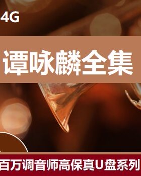 谭咏麟全集真无损高保真音乐小巧优盘音乐U盘车载U盘无损WAV分轨