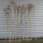 天然实木登山杖长寿杖禅杖 Cosplay电影道具寺庙法杖登山徒步