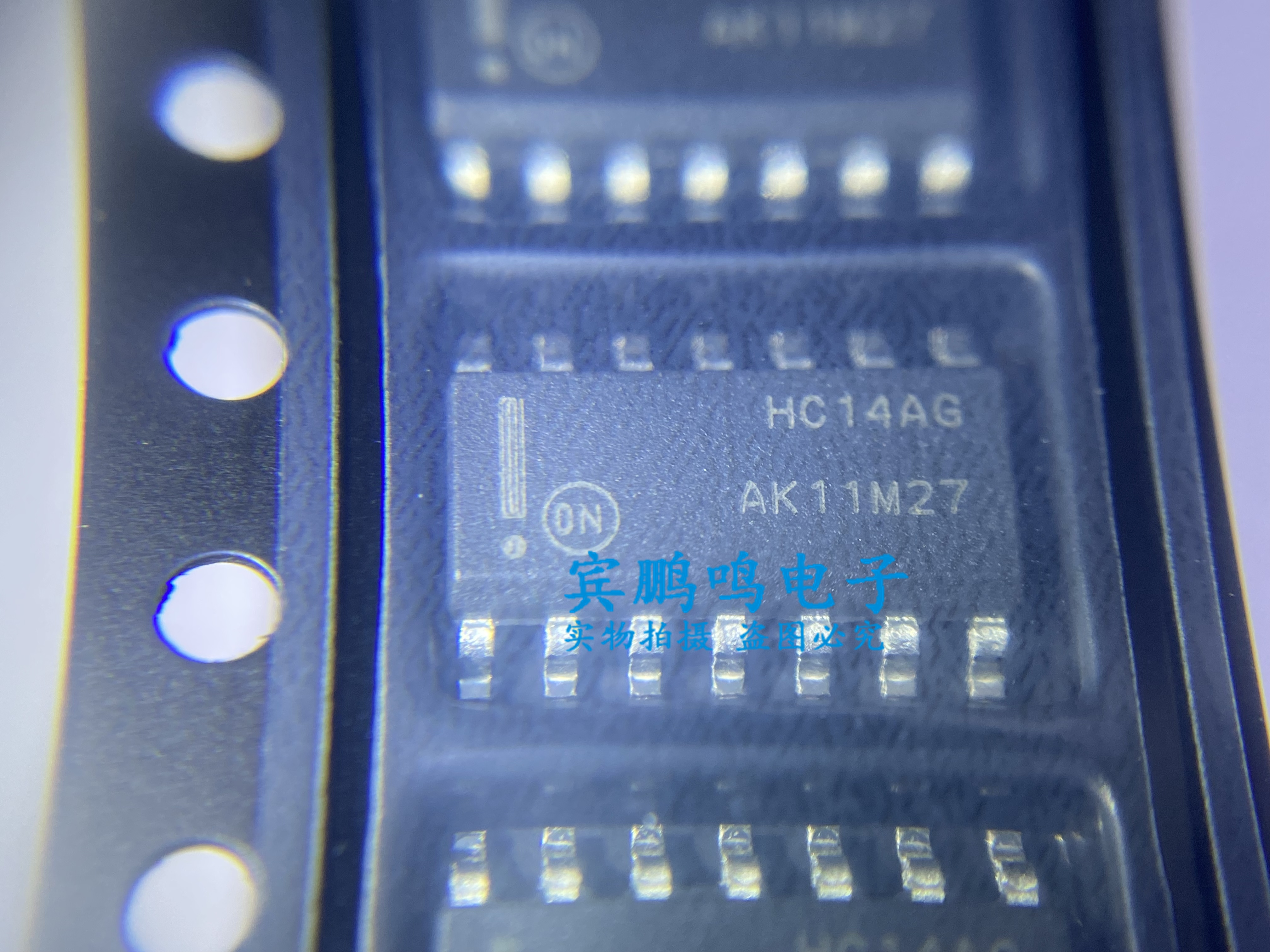 MC74HC14ADR2G 丝印HC14AG 栅极和逆变器芯片 贴片SOP14全新原装