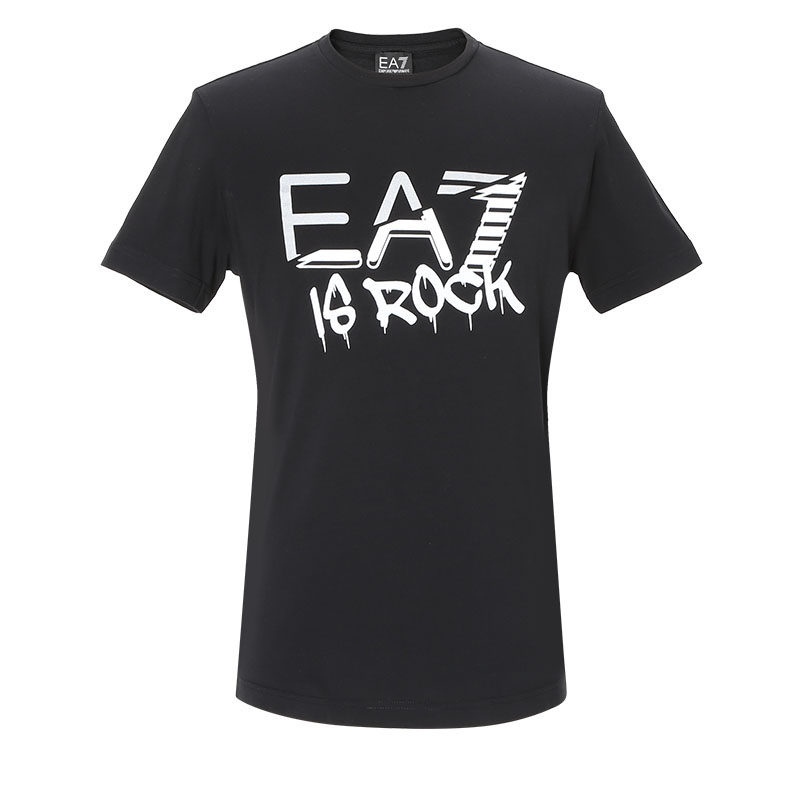 armani/阿玛尼男装 品牌经典印花短袖t恤字母logo纯