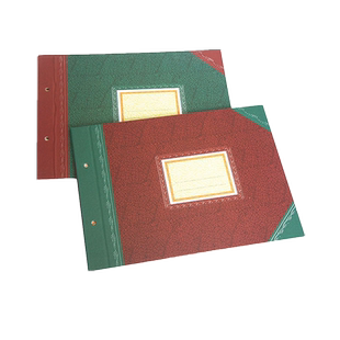A3 账本封面 A4账皮帐芯封面 账夹16K 账本封皮 帐封 账面 财务用品18开彩色账册活页封面记账本
