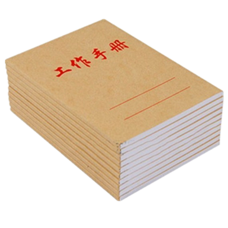 10本工作手册商务办公用便携记事本小工作笔记本子批发口袋本随身迷你软抄本加厚作业本小练习本批发大学生用