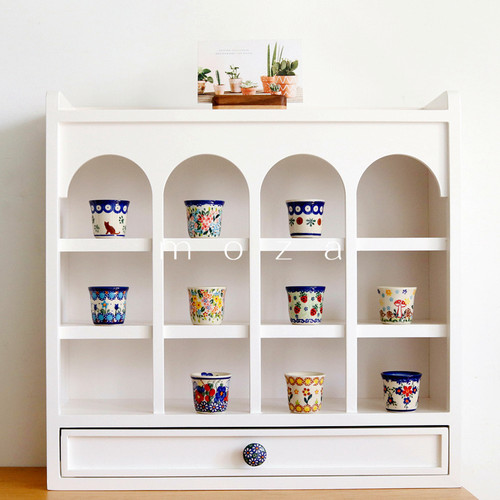 波兰手绘陶瓷小酒杯小茶杯家用杯