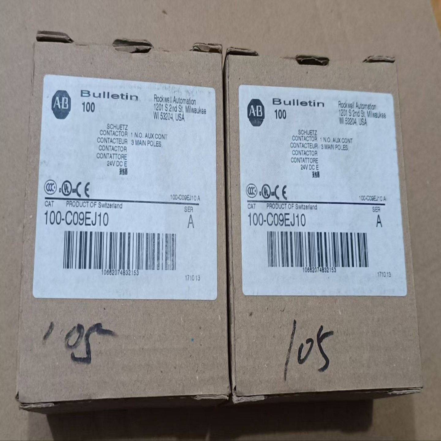 AB罗克韦尔接触器100-C09EJ10 DC24V，库,电子元器件市场,其它元器件,淘宝优惠券,粉丝福利购,淘宝优惠卷