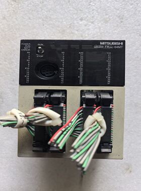 PLC，FX2NC-64MT，拆机，实物拍摄，成色如