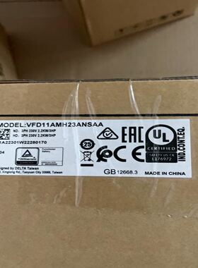 Delta台湾台达变频器VFD11AMH23ANSAA原