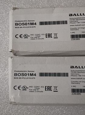 BALLUFF巴鲁夫 BOS01M4 BOS 6K-PU-L