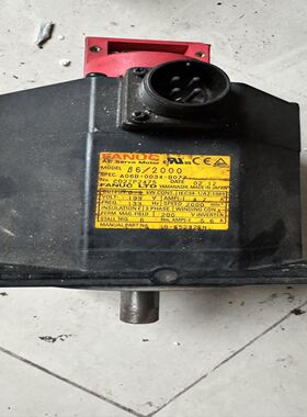 型号A06B-0034-B077，AC伺服电机，型号B