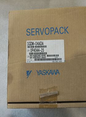 安川伺服驱动器SGDM-04ADA，型号OP4044-25，