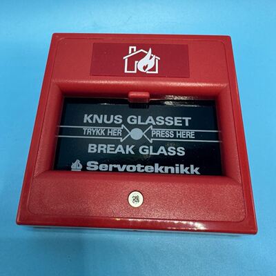 SERVOTEKNIKK红色手动报警按钮，型号12702