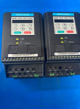 汇川变频器MD200S0.4B，实物拍摄，功能包好，成色如图