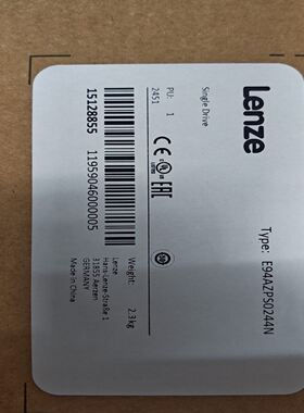 伦茨Lenze9400系列伺服控制器安装背板E94AZPS0